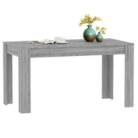 Esstisch Grau Sonoma 140x74,5x76 cm Holzwerkstoff