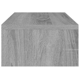Monitorerhöhung 42 × 24 × 13 cm aus Holzwerkstoff - Grau Sonoma