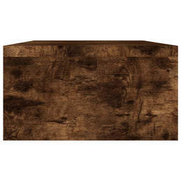 Monitorerhöhung 100 × 24 × 13 cm aus Holzwerkstoff - Räuchereiche