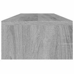 Monitorerhöhung 100 × 24 × 13 cm aus Holzwerkstoff - Grau Sonoma