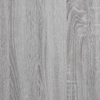 Badezimmerschrank Grau Sonoma 32x25,5x190 cm Holzwerkstoff