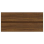Waschbeckenunterschrank Eiche-Optik 100x38,5x45cm Holzwerkstoff