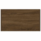 Badezimmerschrank Braun Eichen-Optik 60x33x80 cm Holzwerkstoff