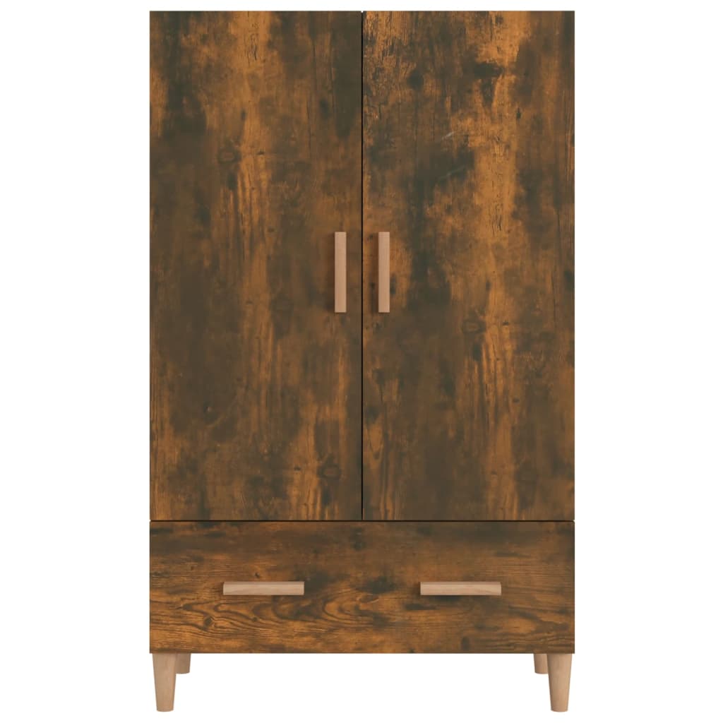 Highboard Räuchereiche 70x31x115 cm Holzwerkstoff