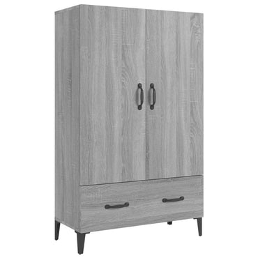 Highboard Grau Sonoma 70x31x115 cm Holzwerkstoff