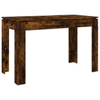 Esstisch Räuchereiche 120x60x76 cm Holzwerkstoff