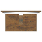 Badmöbel-Set Räuchereiche Holzwerkstoff