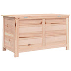 Outdoor-Kissenbox 100x50x56 cm Massivholz Tanne
