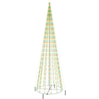 Weihnachtsbaum Kegelform Mehrfarbig 1134 LEDs 230x800 cm