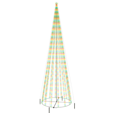 Weihnachtsbaum Kegelform Mehrfarbig 1134 LEDs 230x800 cm