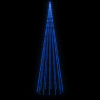 LED-Weihnachtsbaum mit Erdnägeln Blau 1134 LEDs 800 cm