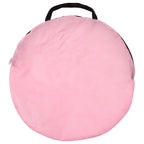 Kinder-Spielzelt mit 250 Bällen Rosa 100x100x127 cm