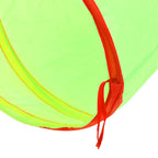 Spieltunnel mit 250 Bällen Grün 175 cm Polyester