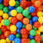 Spieltunnel mit 250 Bällen Grün 175 cm Polyester