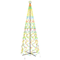 LED-Weihnachtsbaum Kegelform Mehrfarbig 1400 LEDs 160x500 cm