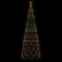 LED-Weihnachtsbaum Kegelform Mehrfarbig 1400 LEDs 160x500 cm