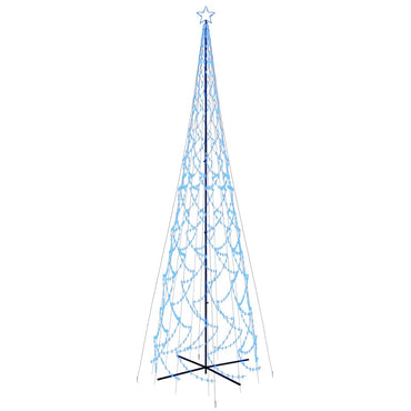 LED-Weihnachtsbaum Kegelform Blau 3000 LEDs 230x800 cm