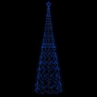 LED-Weihnachtsbaum Kegelform Blau 3000 LEDs 230x800 cm