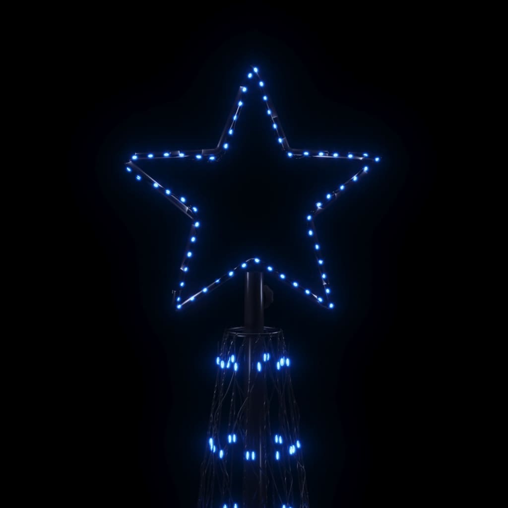 LED-Weihnachtsbaum Kegelform Blau 3000 LEDs 230x800 cm