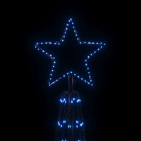 LED-Weihnachtsbaum Kegelform Blau 3000 LEDs 230x800 cm