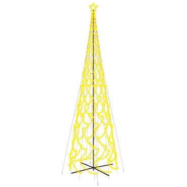 LED-Weihnachtsbaum Kegelform Warmweiß 3000 LEDs 230x800 cm