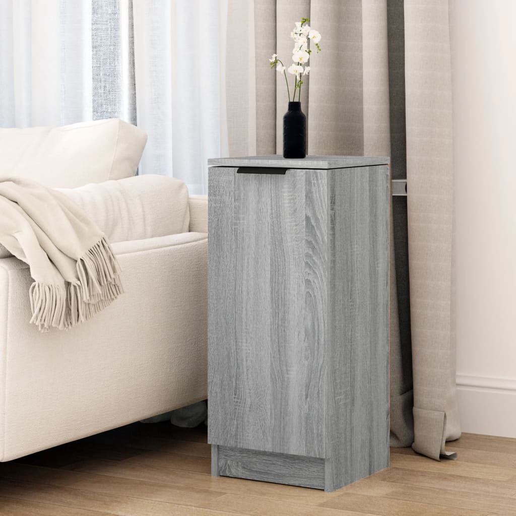 Sideboard Grau Sonoma 30x30x70 cm Holzwerkstoff