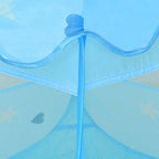 Kinder-Spielzelt Blau 102x102x82 cm