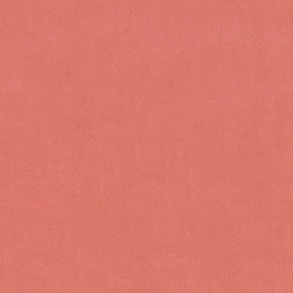 Esszimmerstühle 2 Stk. Drehbar Rosa Samt