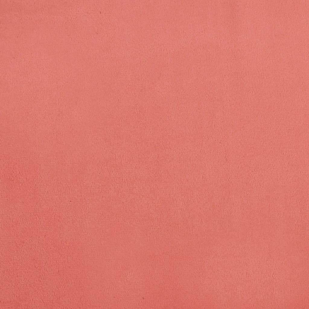 Esszimmerstühle 2 Stk. Drehbar Rosa Samt