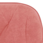 Esszimmerstühle 2 Stk. Rosa Samt