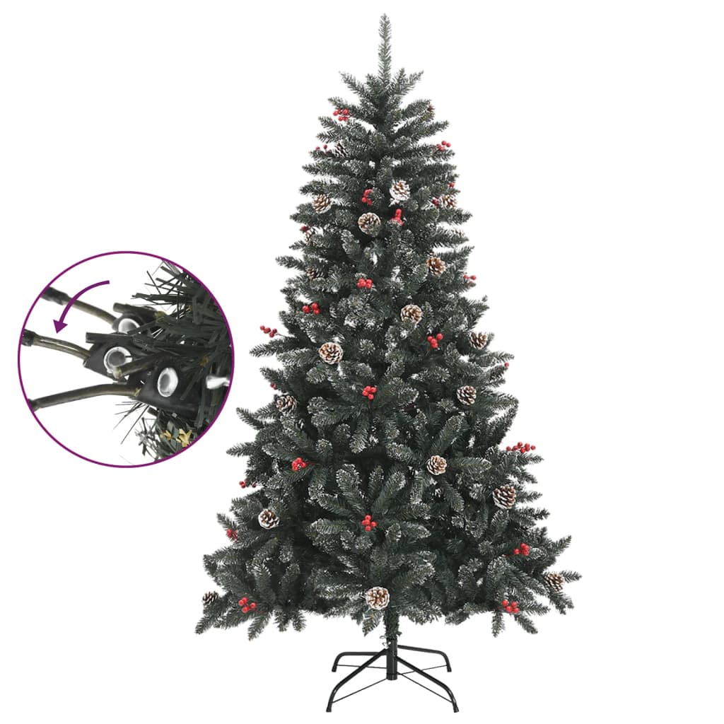 Künstlicher Weihnachtsbaum mit Ständer Grün 150 cm PVC