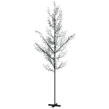 LED-Baum mit Kirschblüten Warmweiß 672 LEDs 400 cm