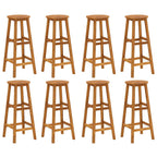 Barhocker 8 Stk. Massivholz Akazie