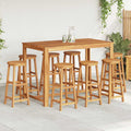 Barhocker 8 Stk. Massivholz Akazie