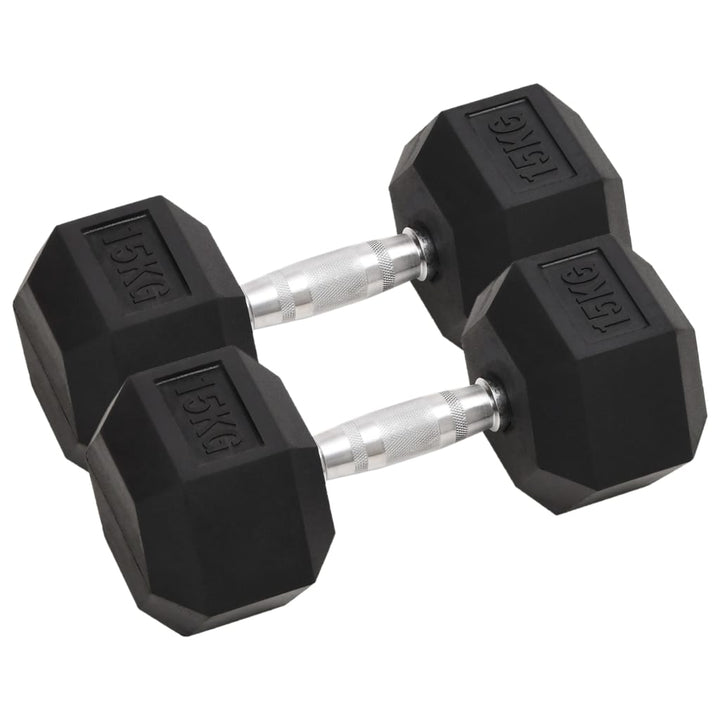 Kurzhanteln 2 Stk. 30 kg Gusseisen