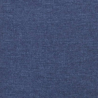 Bettgestell ohne Matratze Blau 140x200 cm Stoff