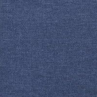 Bettgestell ohne Matratze Blau 90x200 cm Stoff