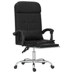Bürostuhl mit Massagefunktion Schwarz Kunstleder