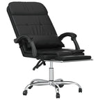 Bürostuhl mit Massagefunktion Schwarz Kunstleder