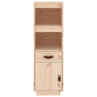 Highboard 34x40x108,5 cm Massivholz Kiefer