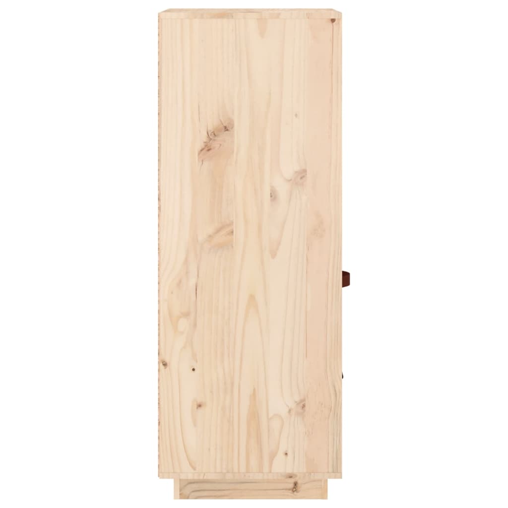 Highboard 34x40x108,5 cm Massivholz Kiefer