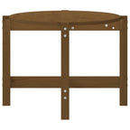 Couchtisch Honigbraun 118x63x45 cm Massivholz Kiefer
