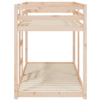 Etagenbett 80x200 cm Massivholz Kiefer