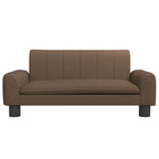 Hundebett Braun 70x45x30 cm Stoff