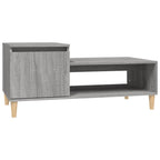 Couchtisch Grau Sonoma 100x50x45 cm Holzwerkstoff