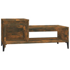Couchtisch Räuchereiche 100x50x45 cm Holzwerkstoff