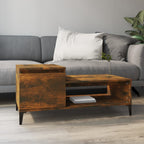 Couchtisch Räuchereiche 100x50x45 cm Holzwerkstoff