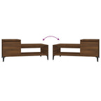 Couchtisch Braun Eichen-Optik 100x50x45 cm Holzwerkstoff