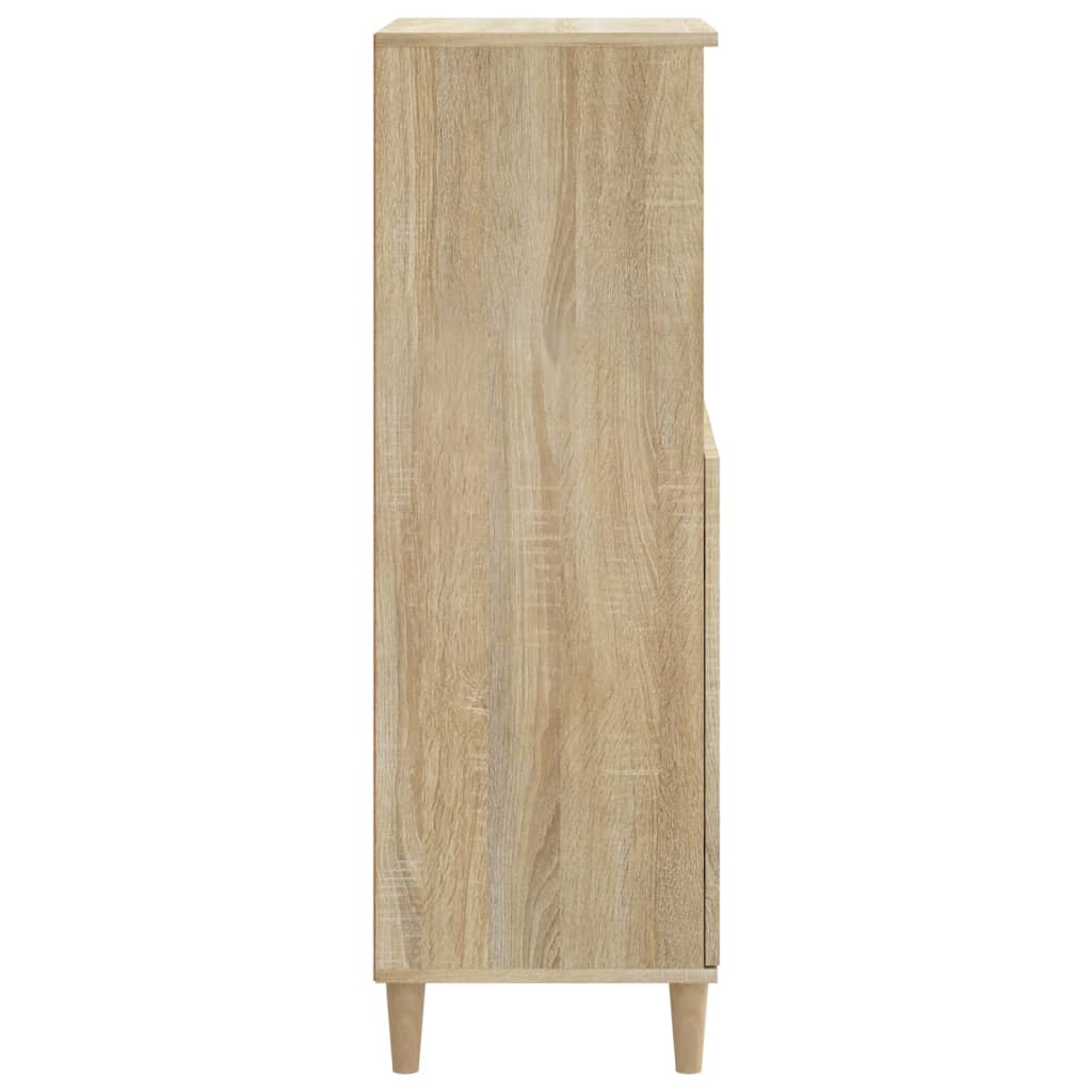 Highboard Sonoma-Eiche 60x36x110 cm Holzwerkstoff