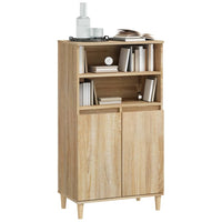 Highboard Sonoma-Eiche 60x36x110 cm Holzwerkstoff